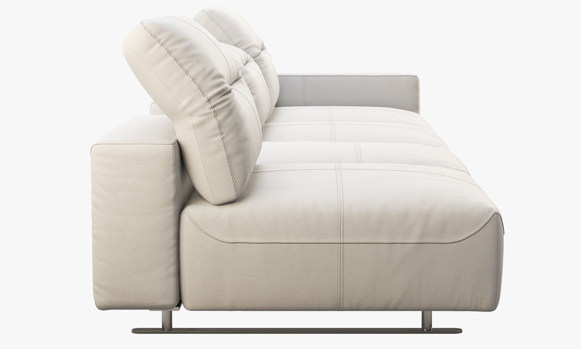 BoConcept Hampton modular leather sofas 2 options 3D model_19