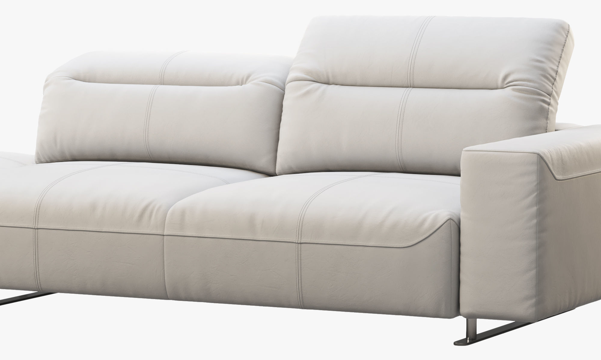 BoConcept Hampton modular leather sofas 2 options 3D model_20