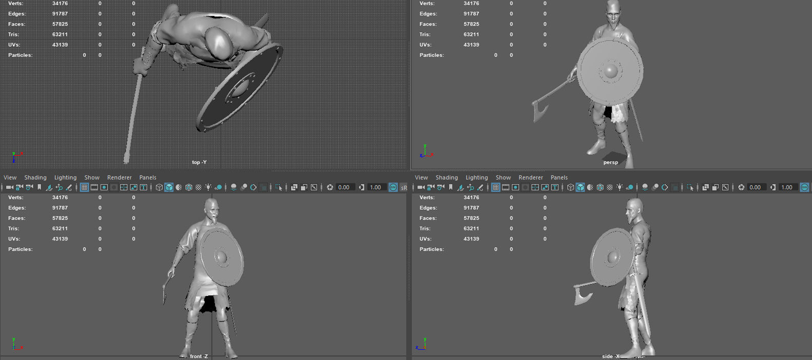 VIKING pose 3D model_11