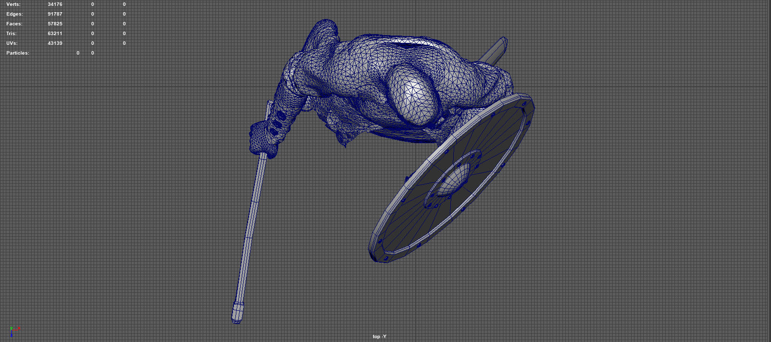 VIKING pose 3D model_12