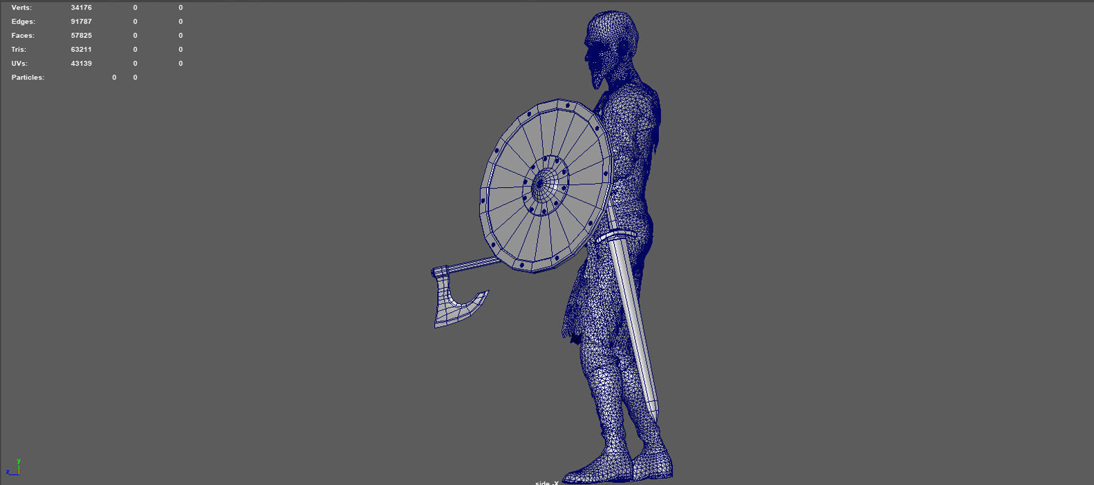 VIKING pose 3D model_14