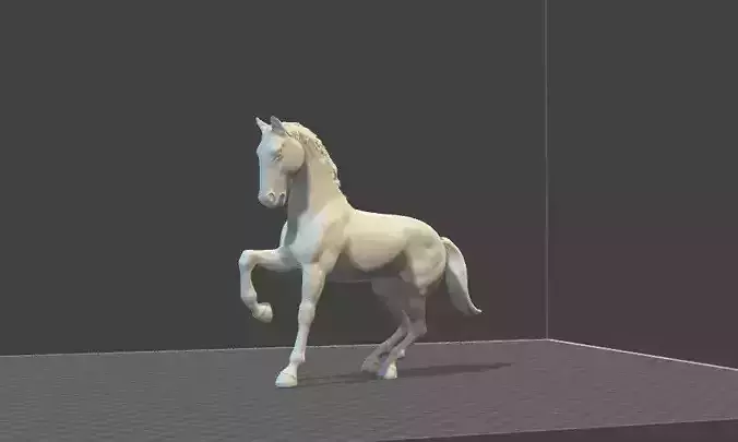 Horse statuine 3D print model