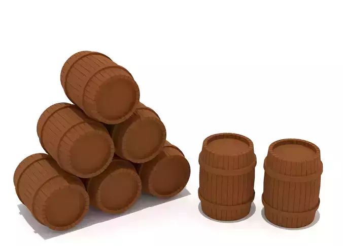 Wooden Barrel 