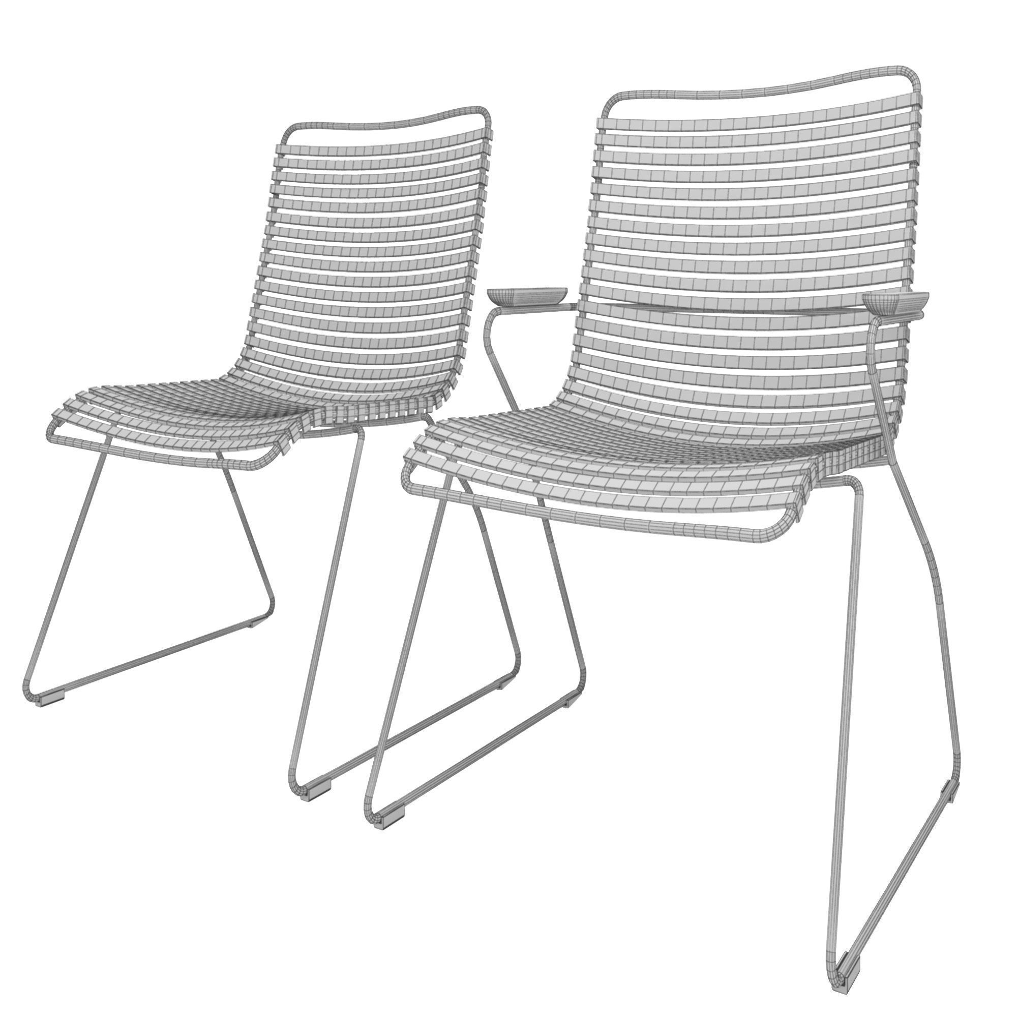Chair HOUE CLICK 3D model_3