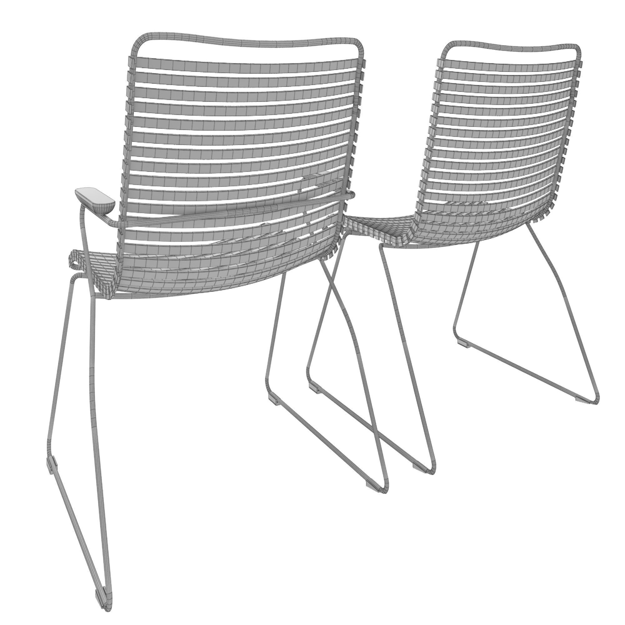 Chair HOUE CLICK 3D model_4