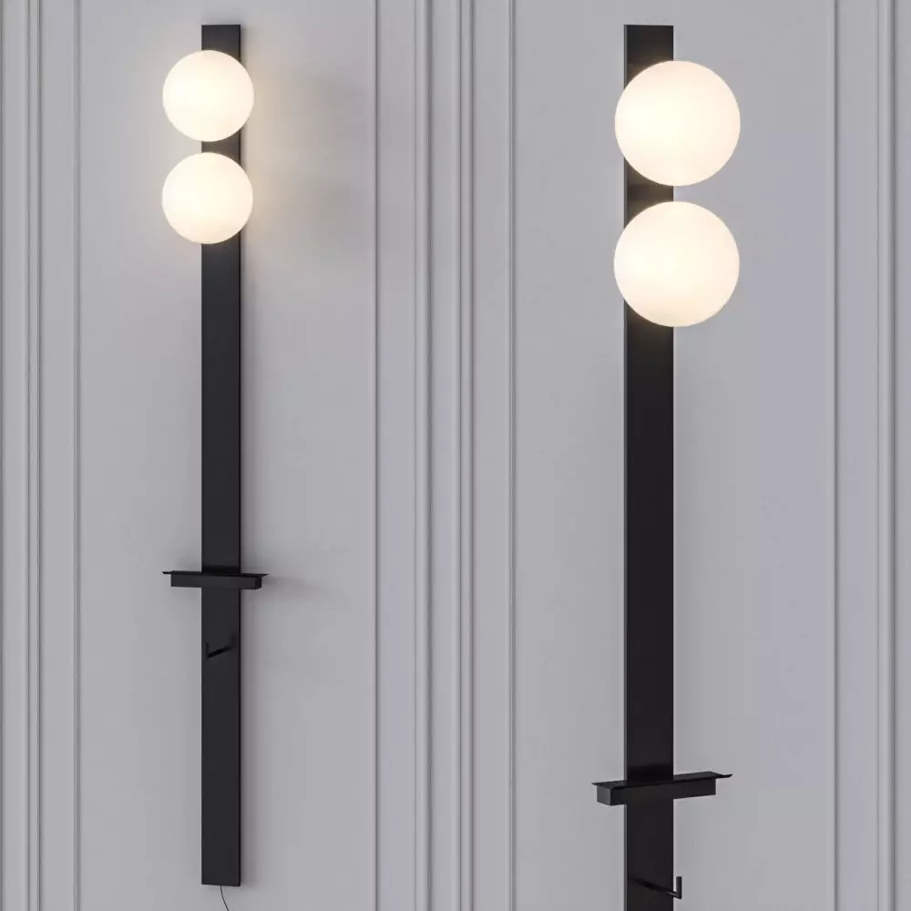 WINSTON By Cerasa - Wall Lamp 3D model_0