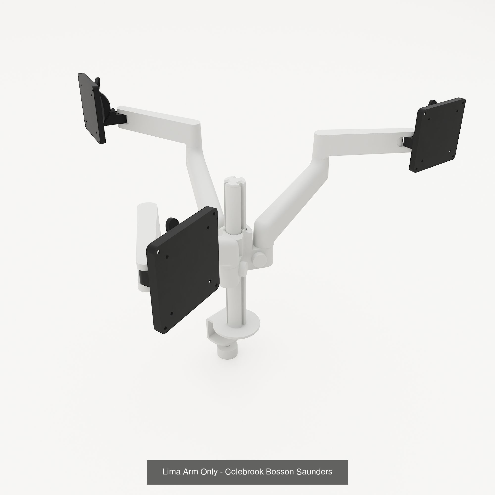 Monitor Arms - Colebrook Bosson Saunders 3D Model Collection_4