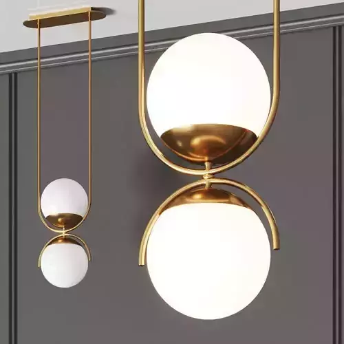 Crate and Barrel Rondure Globe Pendant Light