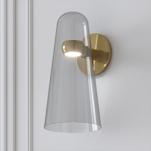 DOMI Wall light By Articolo Lighting 3D model