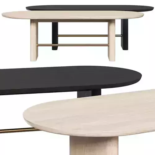 Crate and Barrel Oli Oval Dining Table