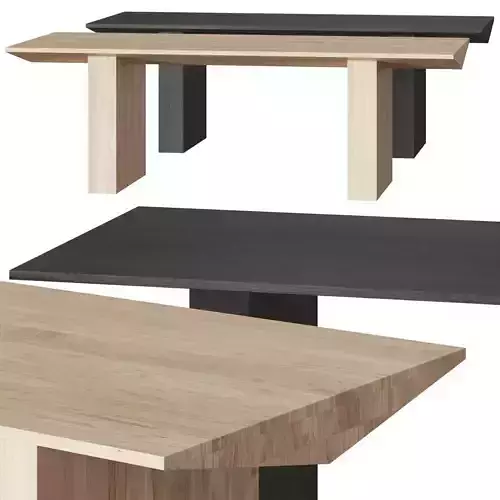 Crate and Barrel Van Dining Table