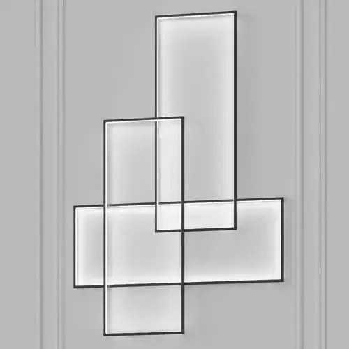 TRIO LT By Cinier - Wall Lamp 3D model