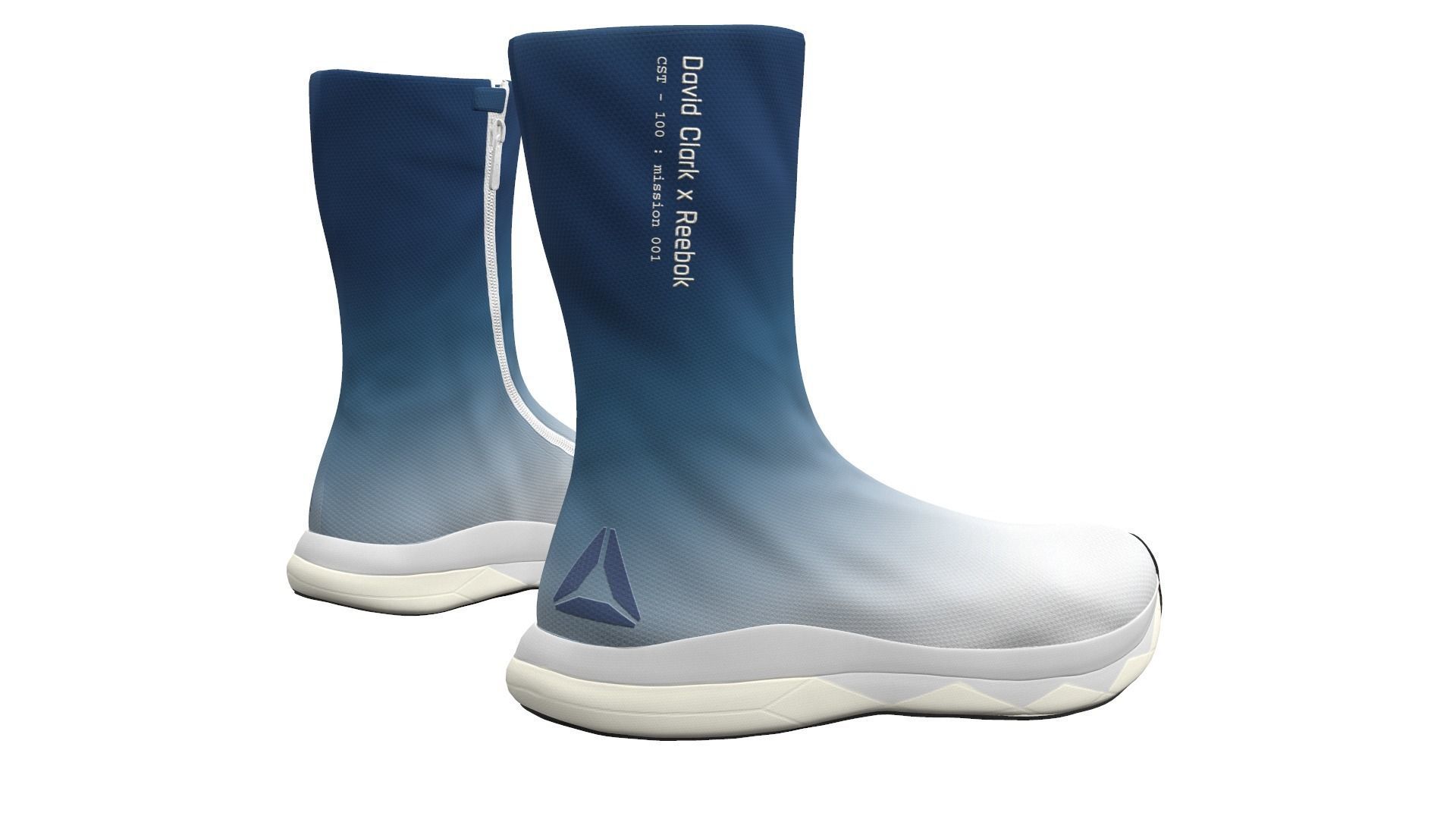 Space Boots for Astronauts 3D model_1