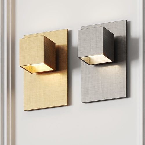 Hisle Carre Wall Lamp 3D model