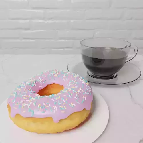 donut and cup 