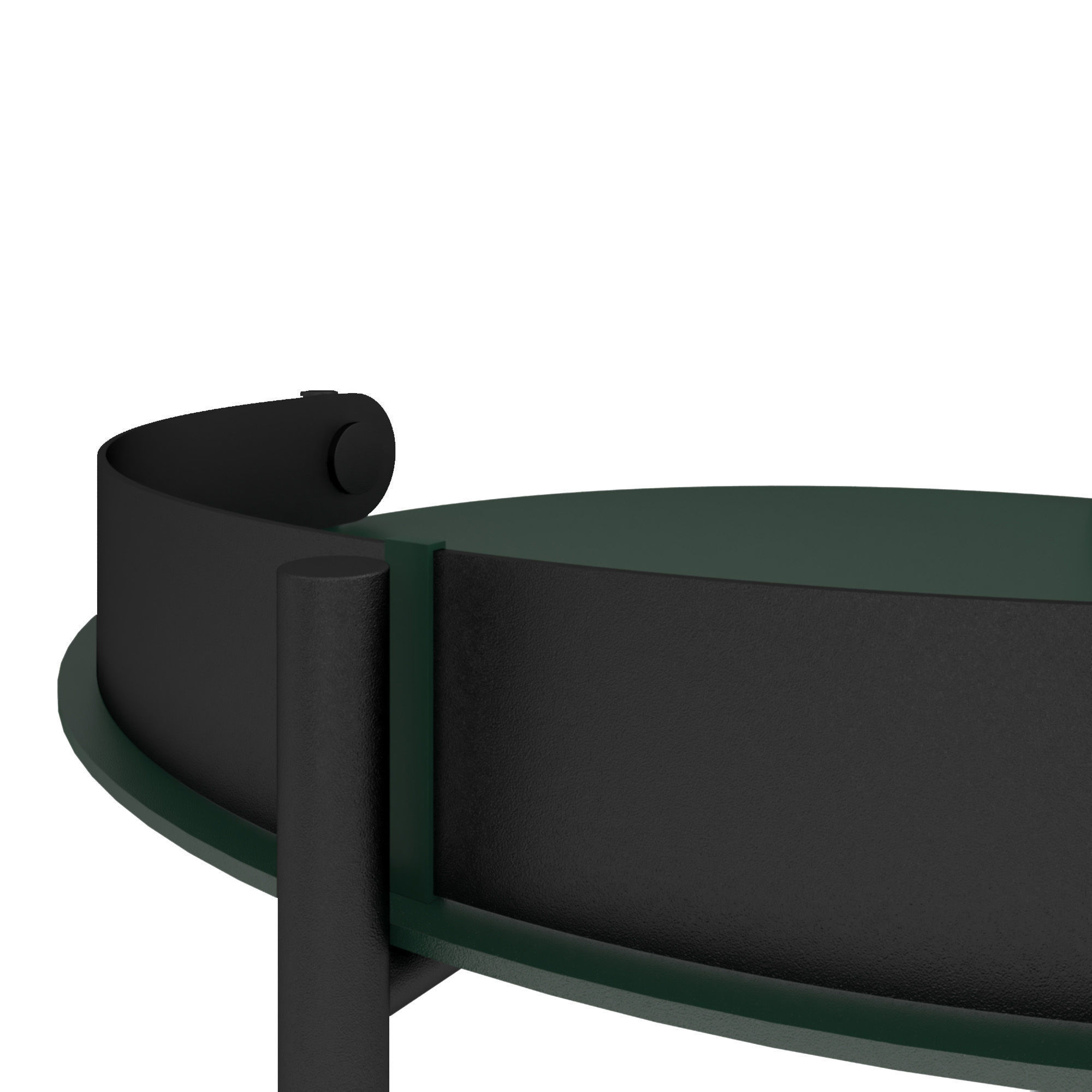 Side table HOUE EDGE 46 3D model_2