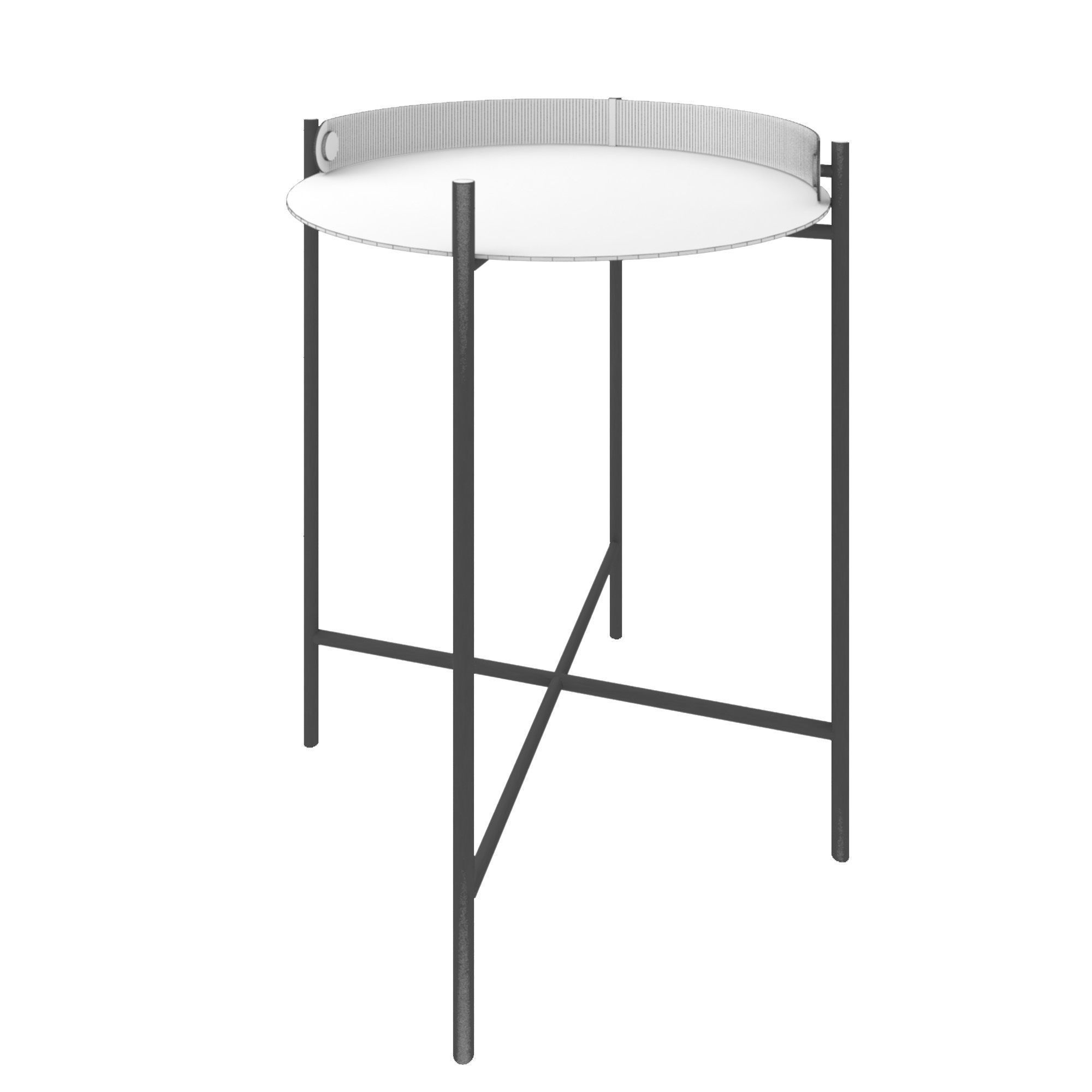 Side table HOUE EDGE 46 3D model_4