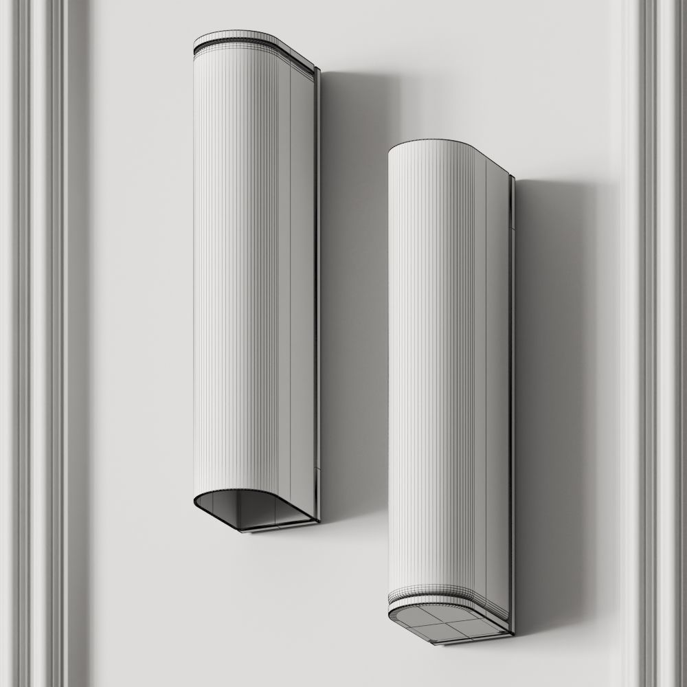 Articolo Lightning Slim Single Wall Lamps 3D model_1