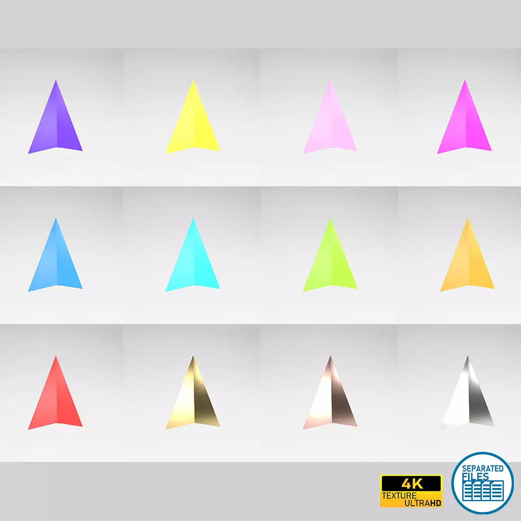 Arrow V1 Pack 01 Low-poly 3D model_0