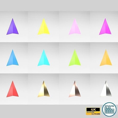 Arrow V1 Pack 01 Low-poly 3D model