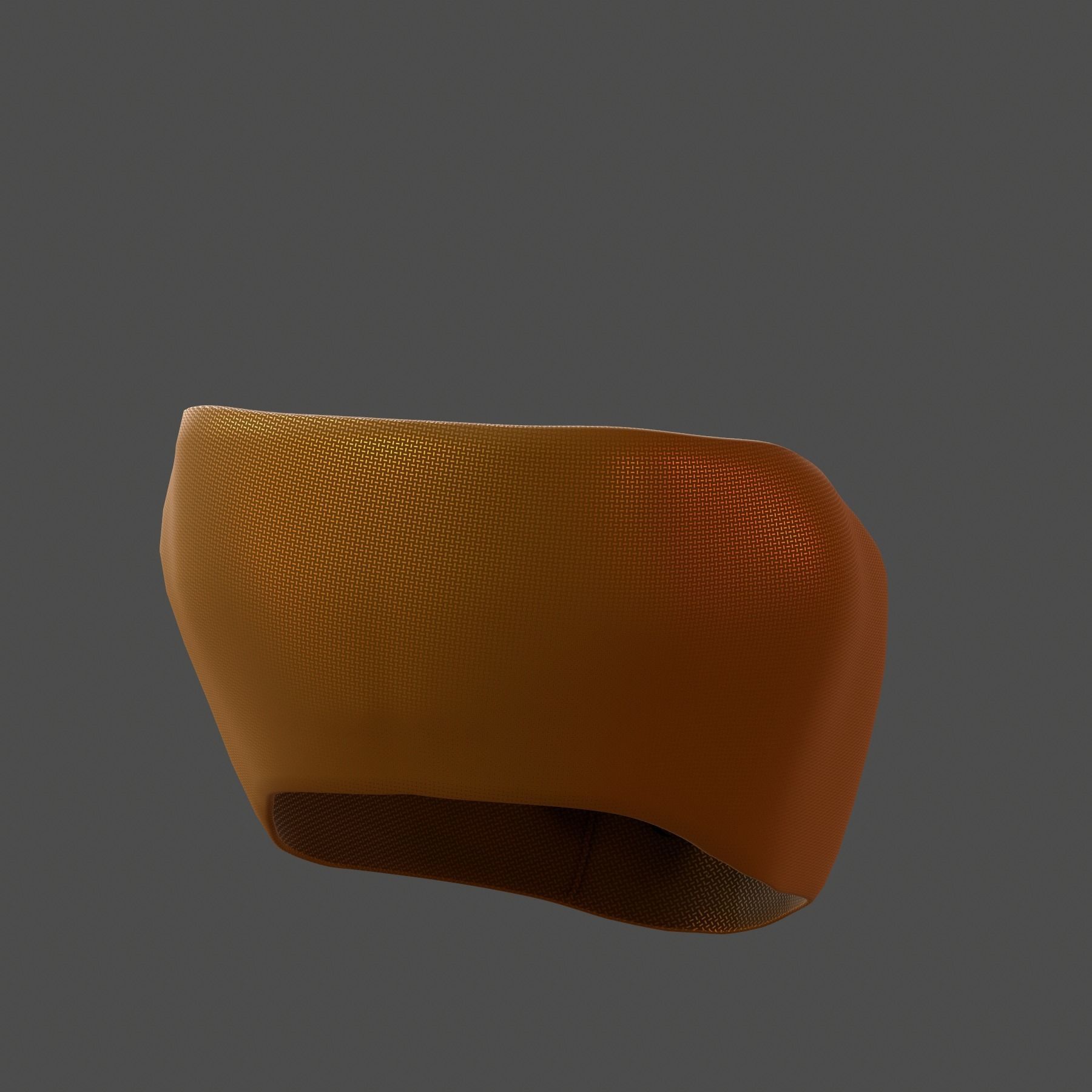 Gas mask helmet 3d model scifi Low-poly Low-poly 3D model_4