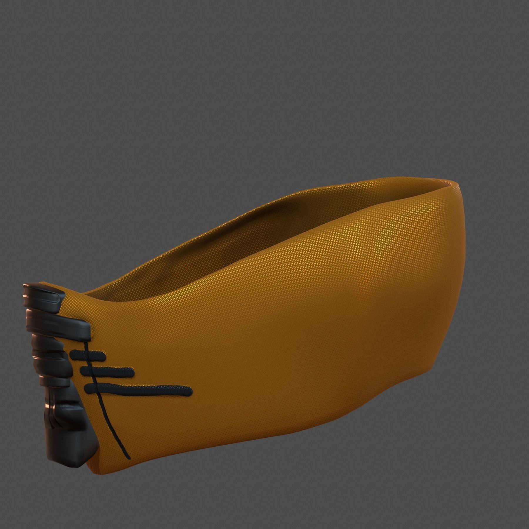 Gas mask helmet 3d model scifi Low-poly Low-poly 3D model_5