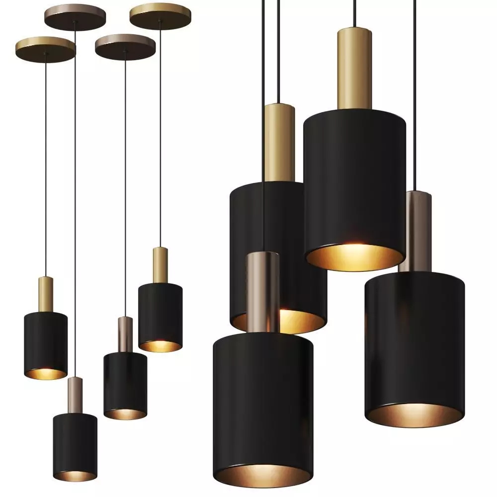 apital Collection Musa A Pendant Lamp 3D model_0