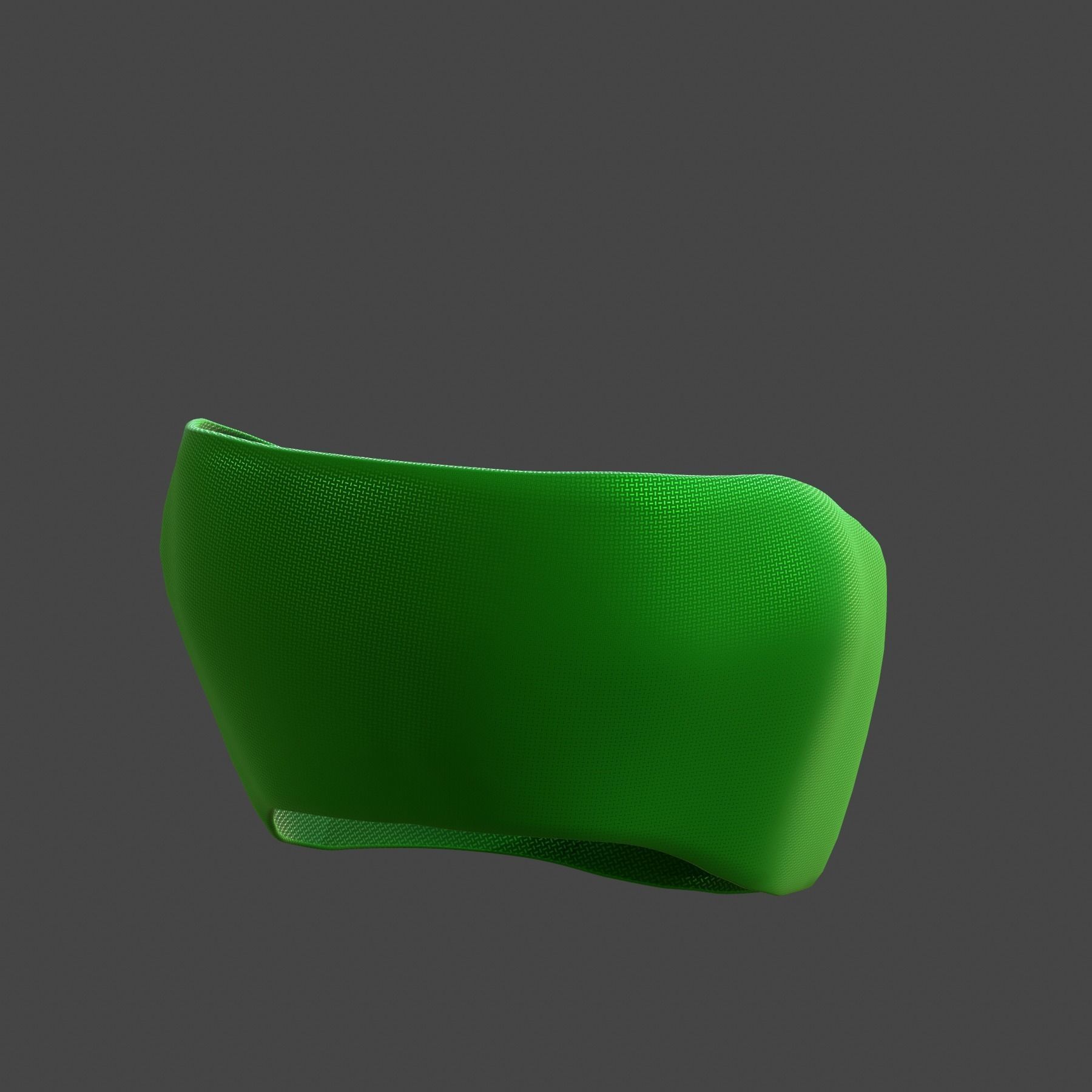 Gas mask helmet 3d model scifi Low-poly Low-poly 3D model_5