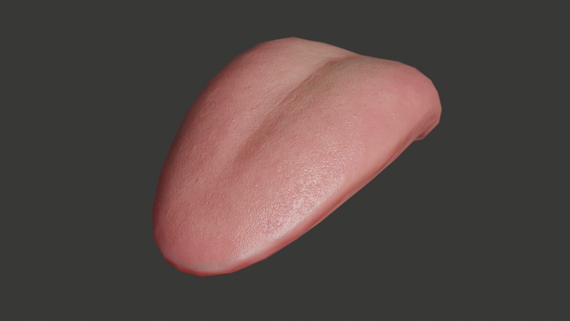 Human Teeth Rigged Low-poly 3D model_5