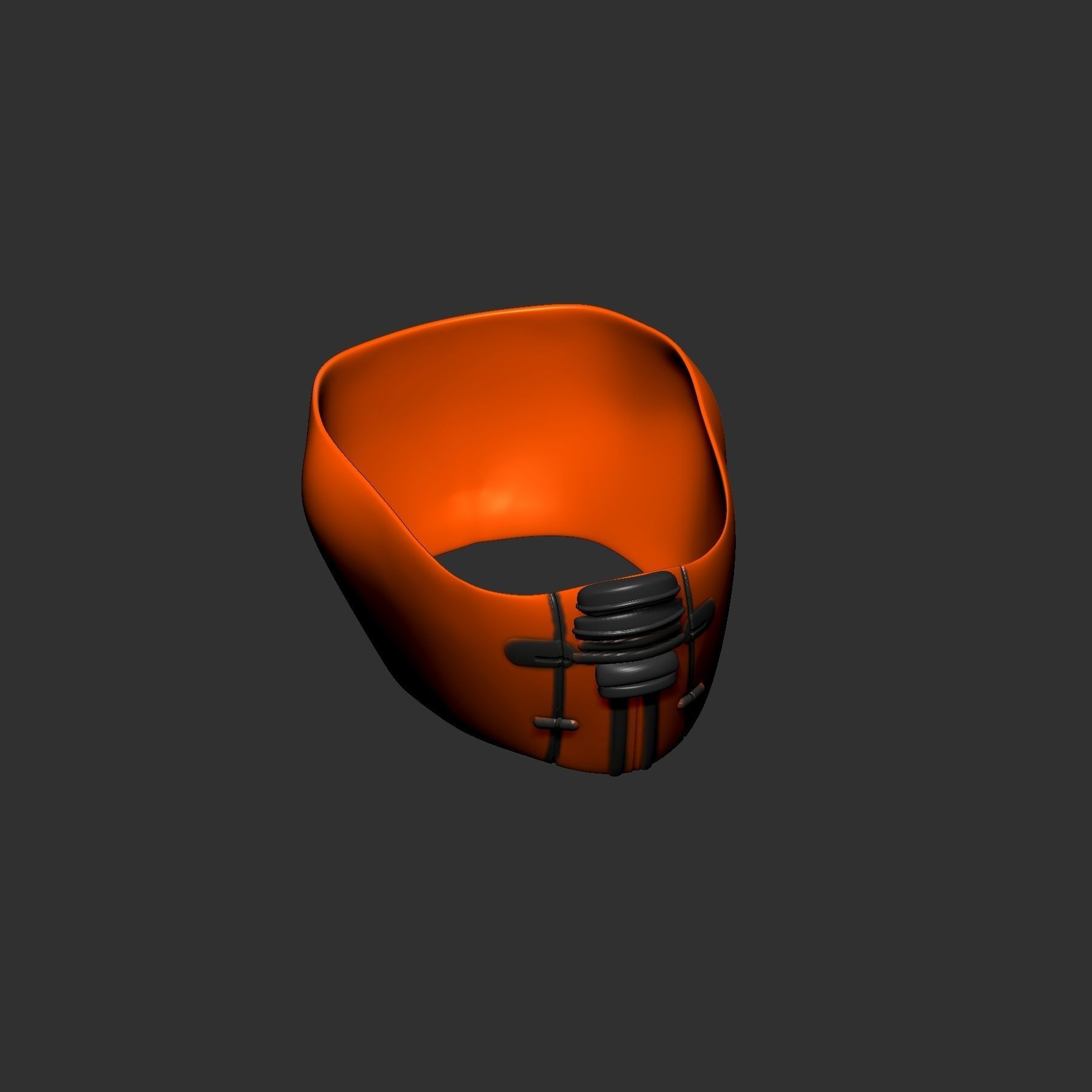 helmet high poly sculpt 3d printable ver 7 3D model 3D model_4