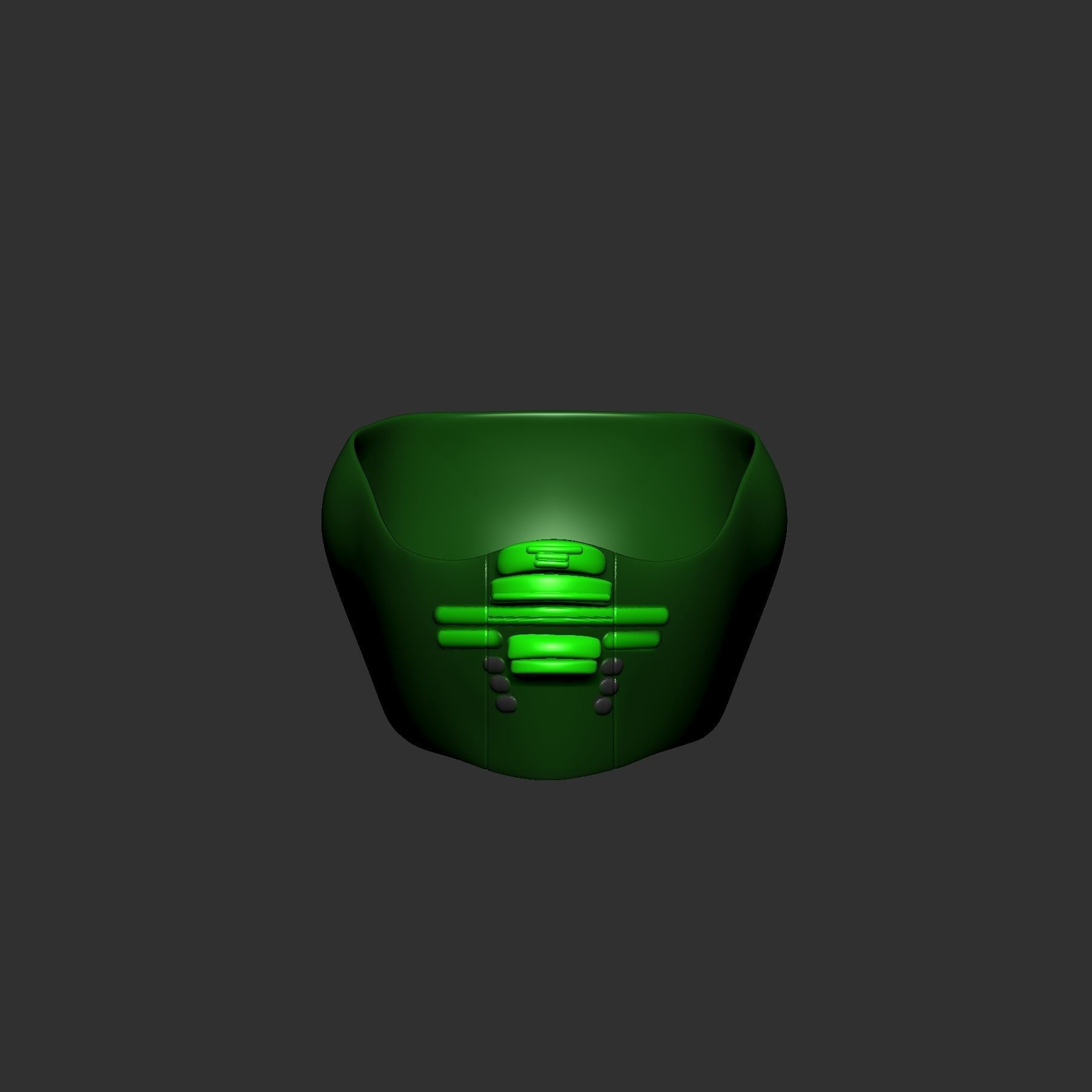 helmet high poly sculpt 3d printable ver 7 3D model 3D model_2