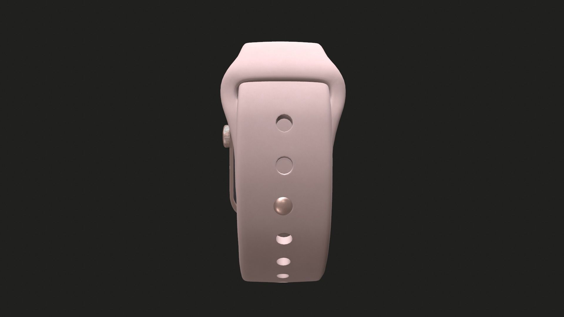 Apple Watch Series 4 40mm Low-poly 3D model_7