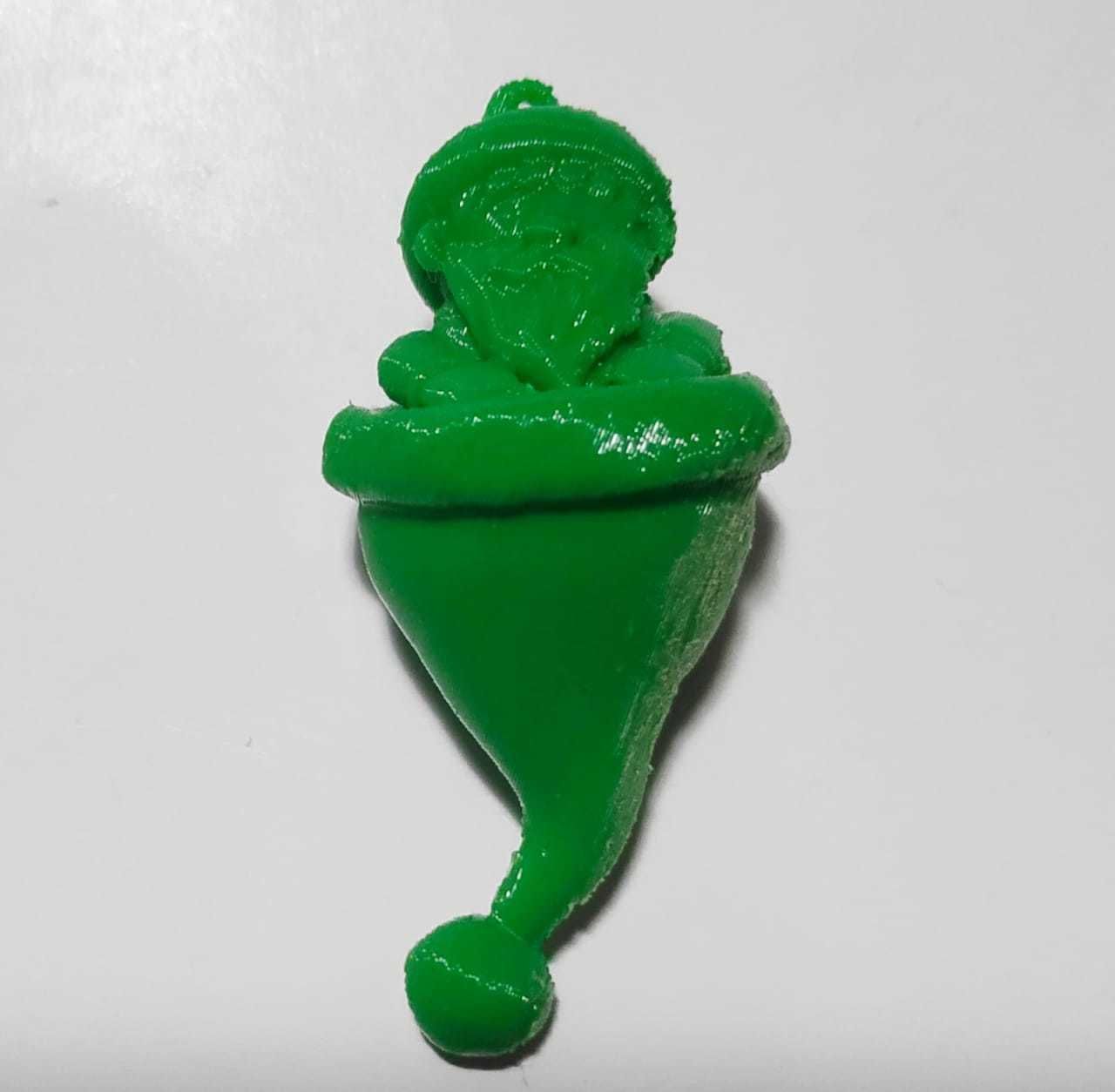 Santa Claus Hat Christmas ornament  3D print model_6