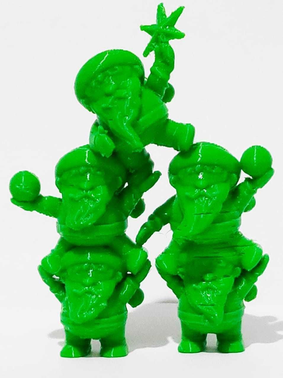 Santa Claus tree - Christmas 3D print model_1