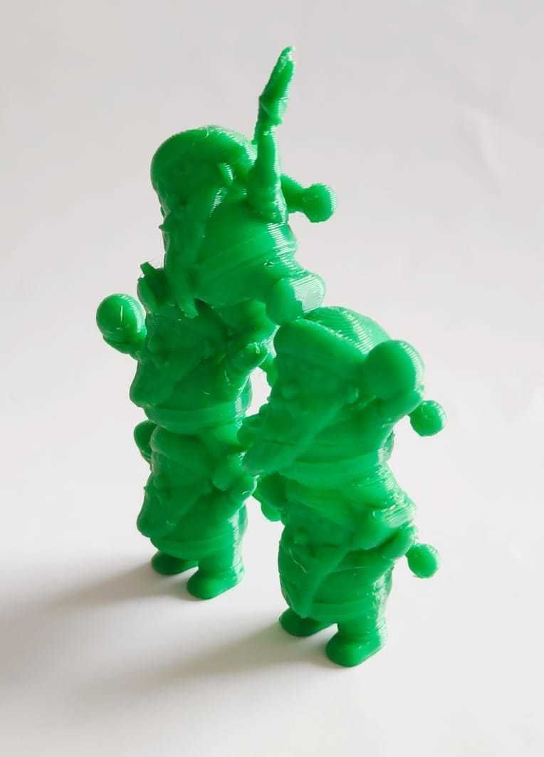 Santa Claus tree - Christmas 3D print model_7