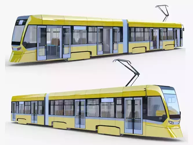 Tram Stadler 3D model