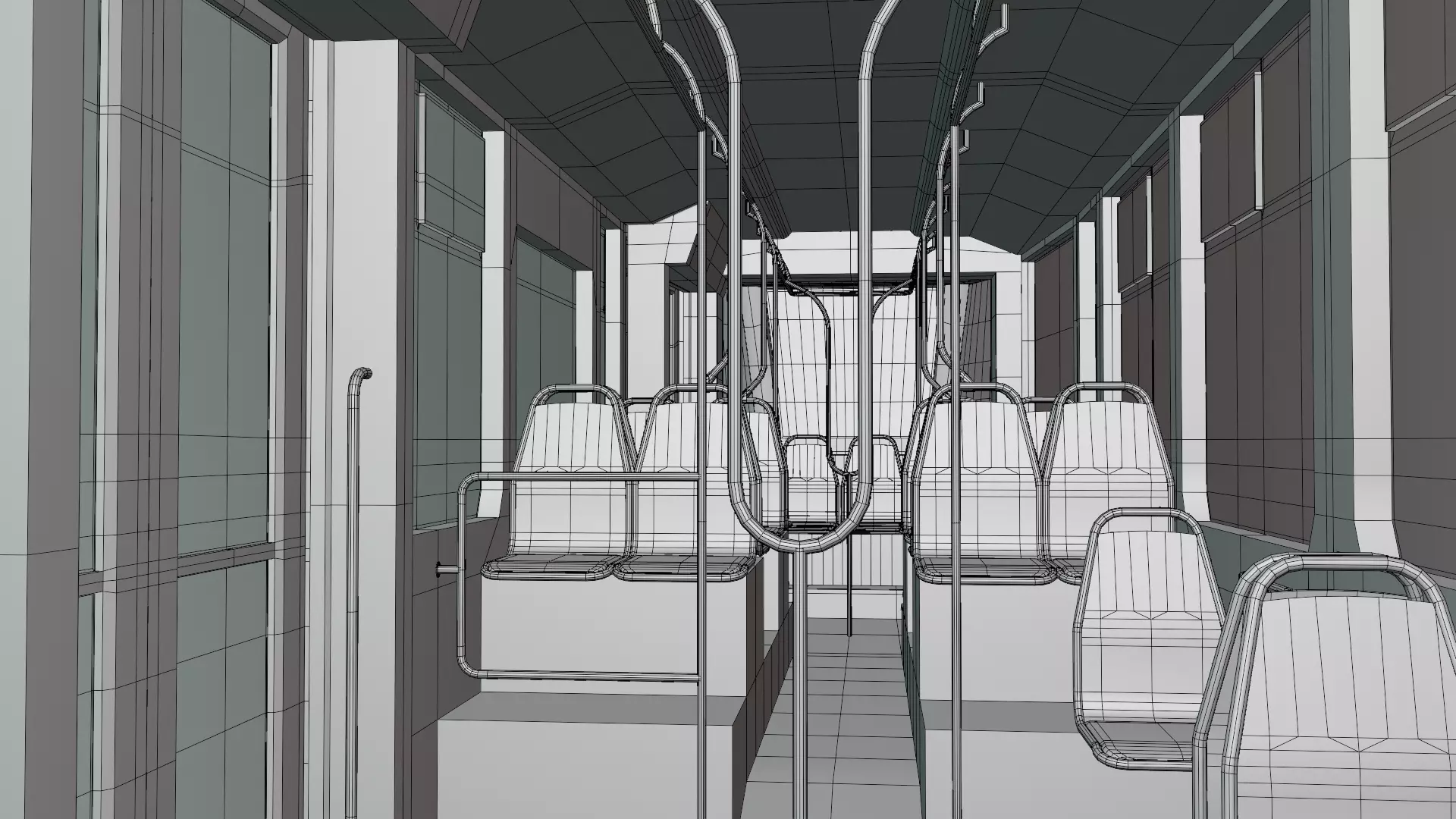 Tram Stadler 3D model_6