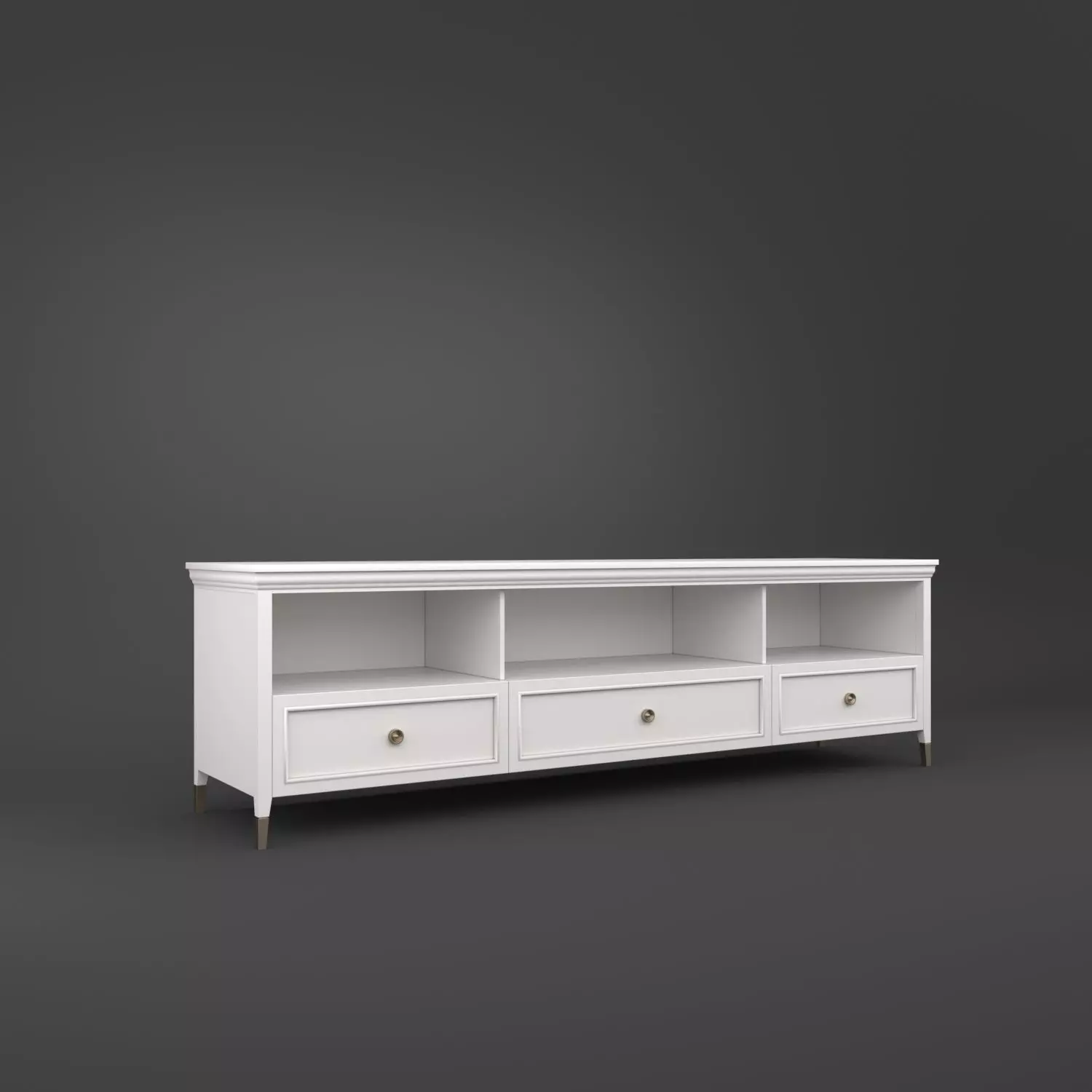 tv stand 1 3D model_0