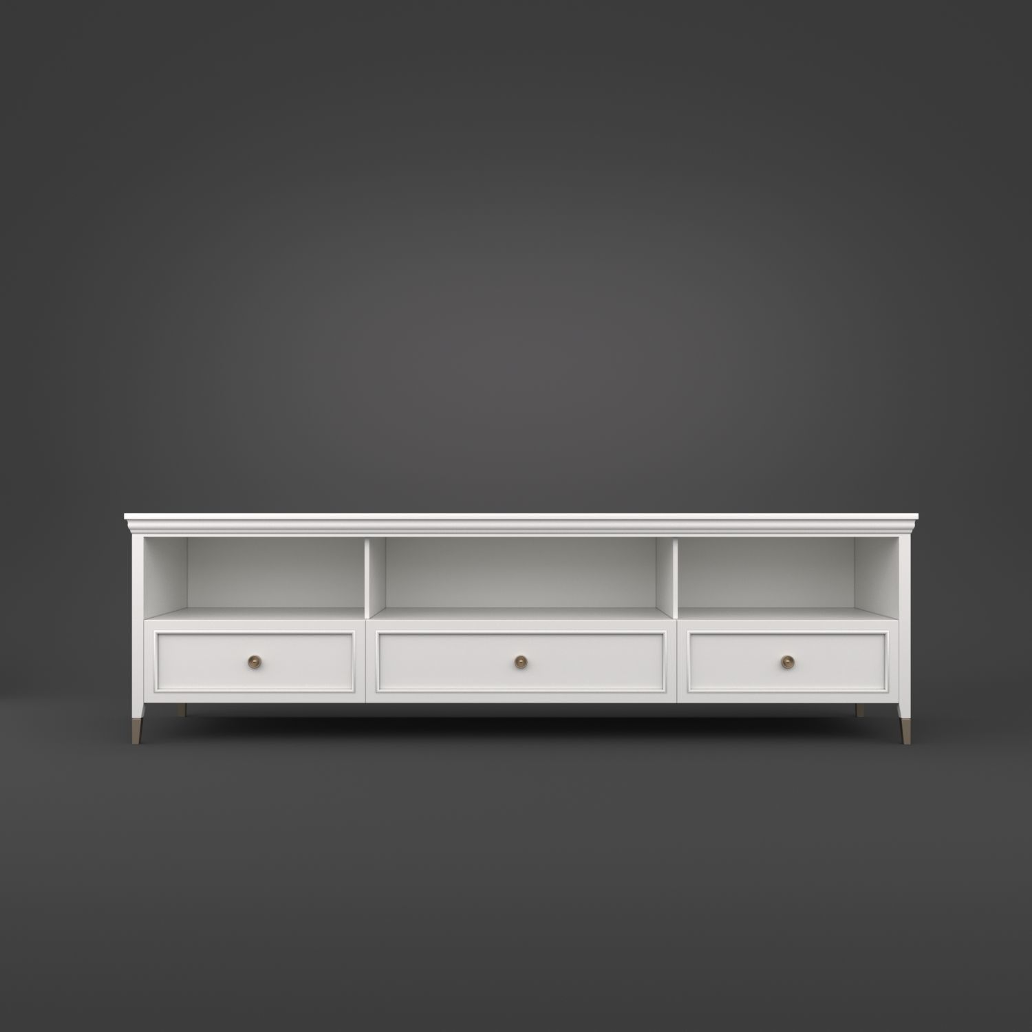 tv stand 1 3D model_1