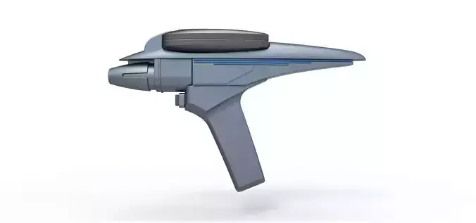 Phaser Type II from Star Trek III The Search for Spock 1984 3D model