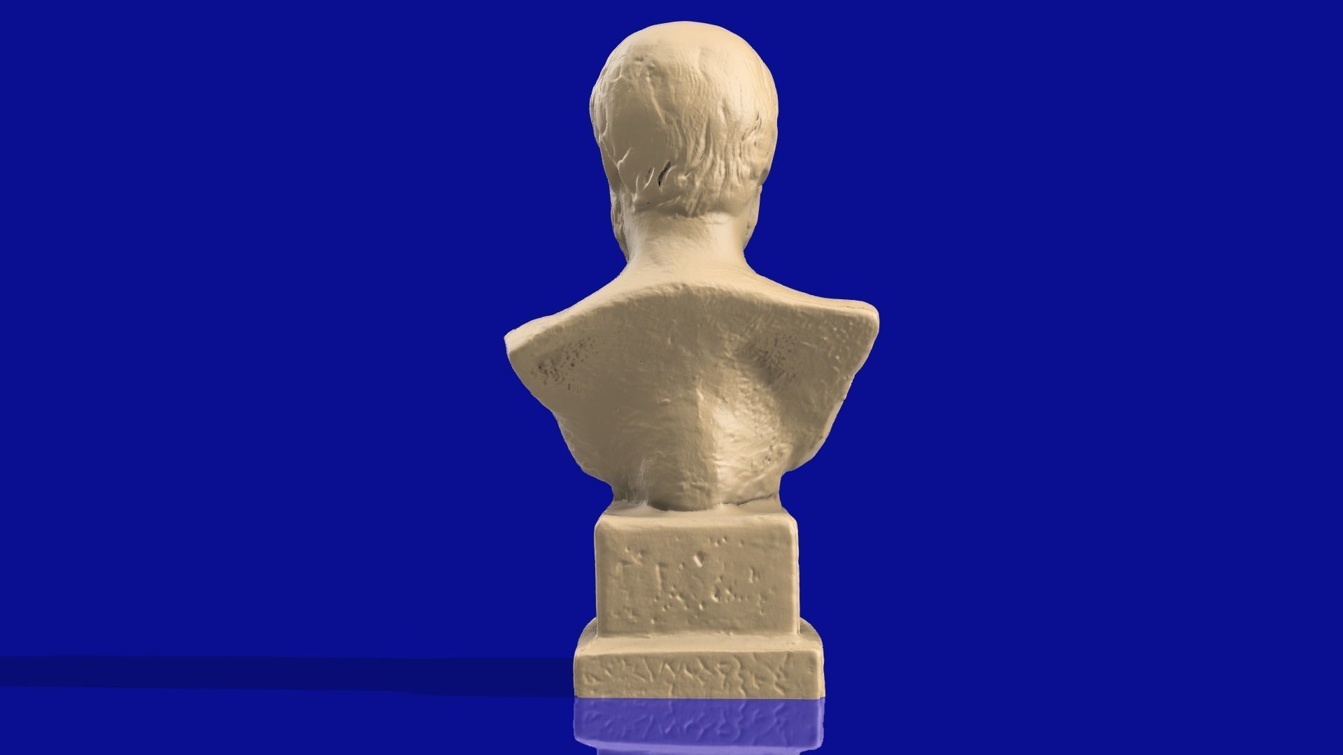 Pythagoras 3d model bust of person 3D print model_8