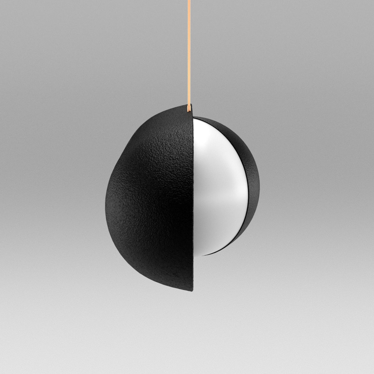 Moonlight Pendant Lamp Horizontal 3D model_6