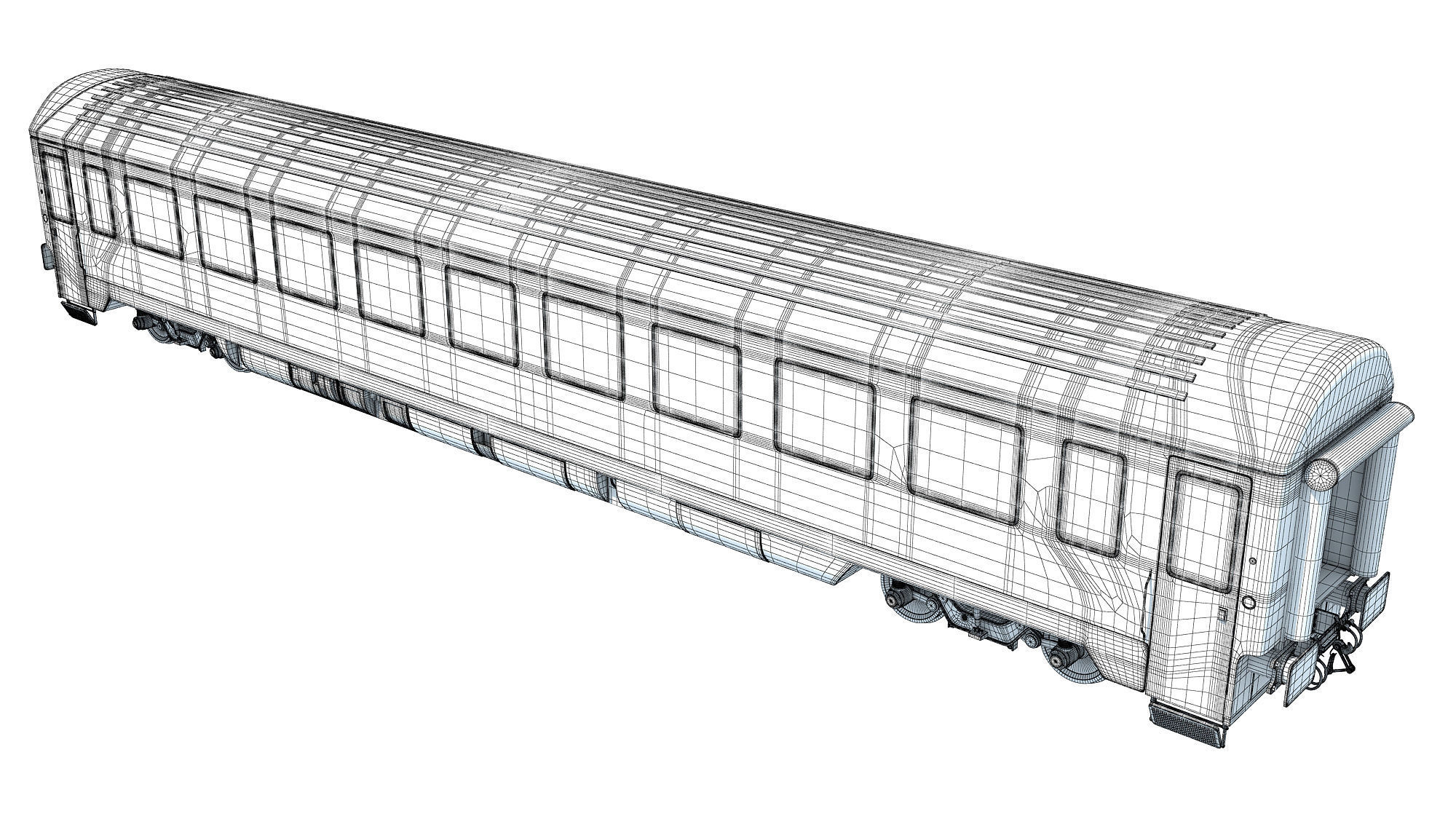 Sleeping Car 3D model_13
