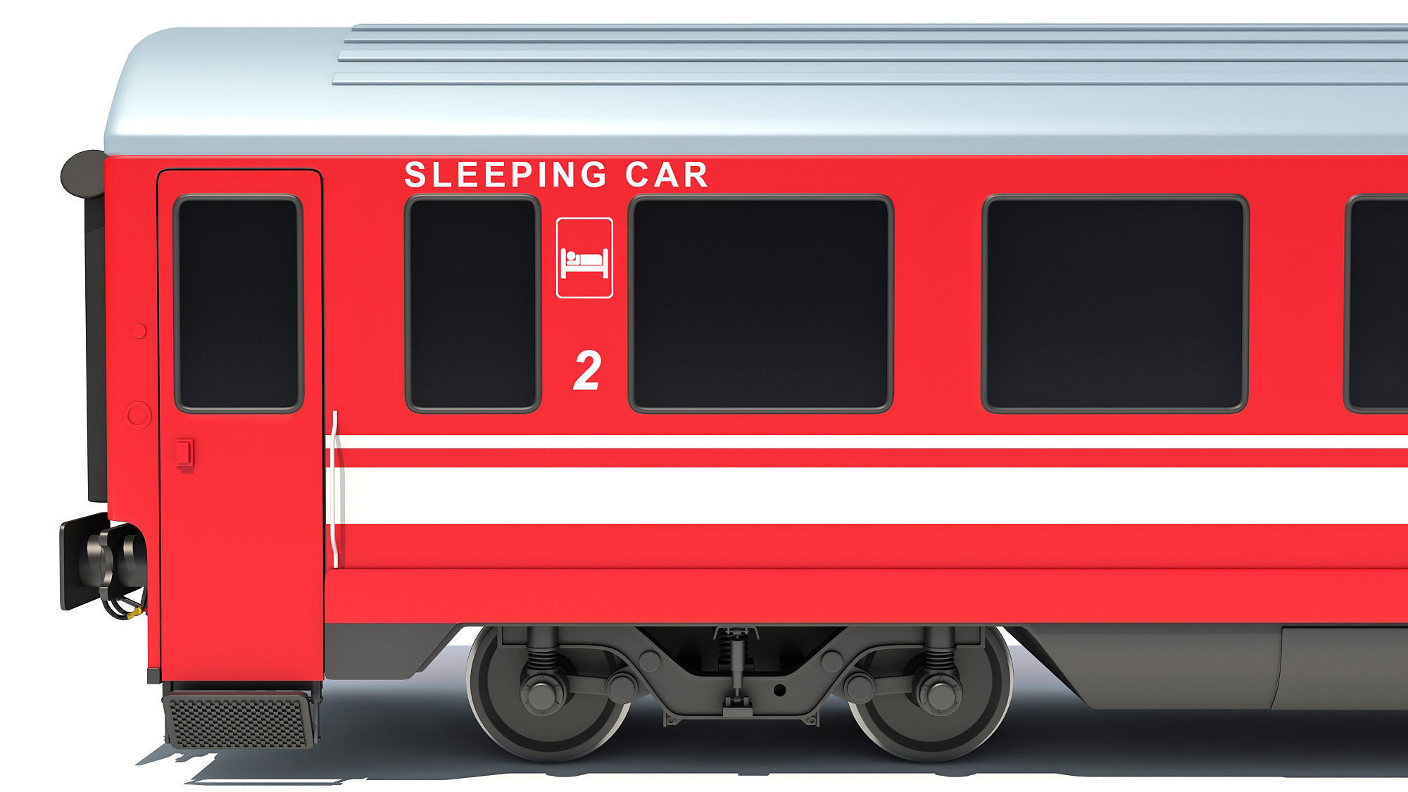 Sleeping Car 3D model_11