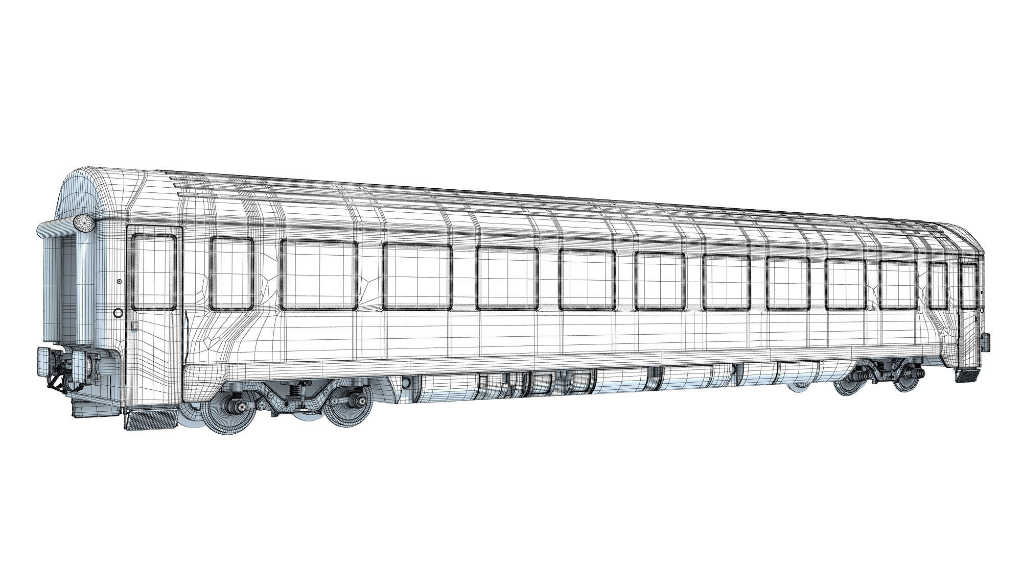 Sleeping Car 3D model_12