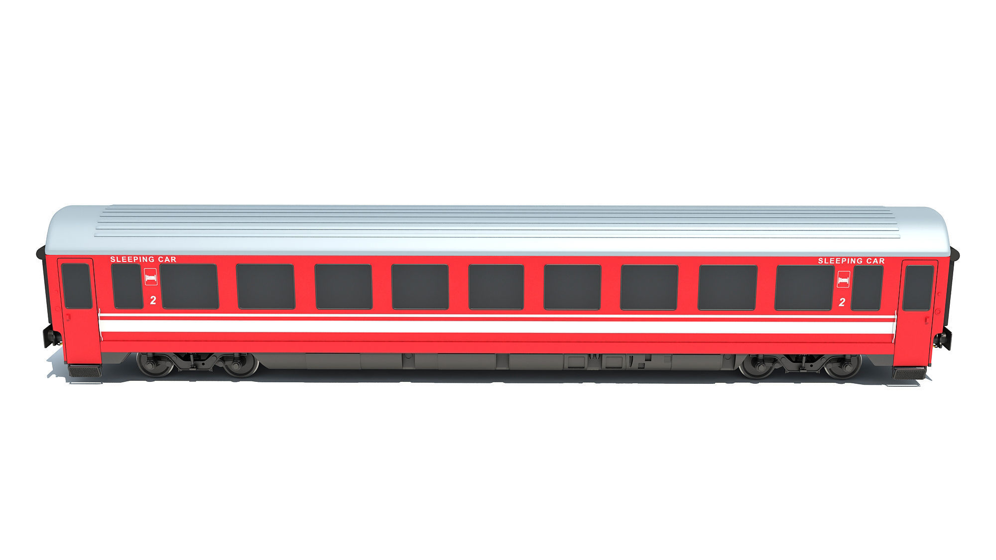 Sleeping Car 3D model_6