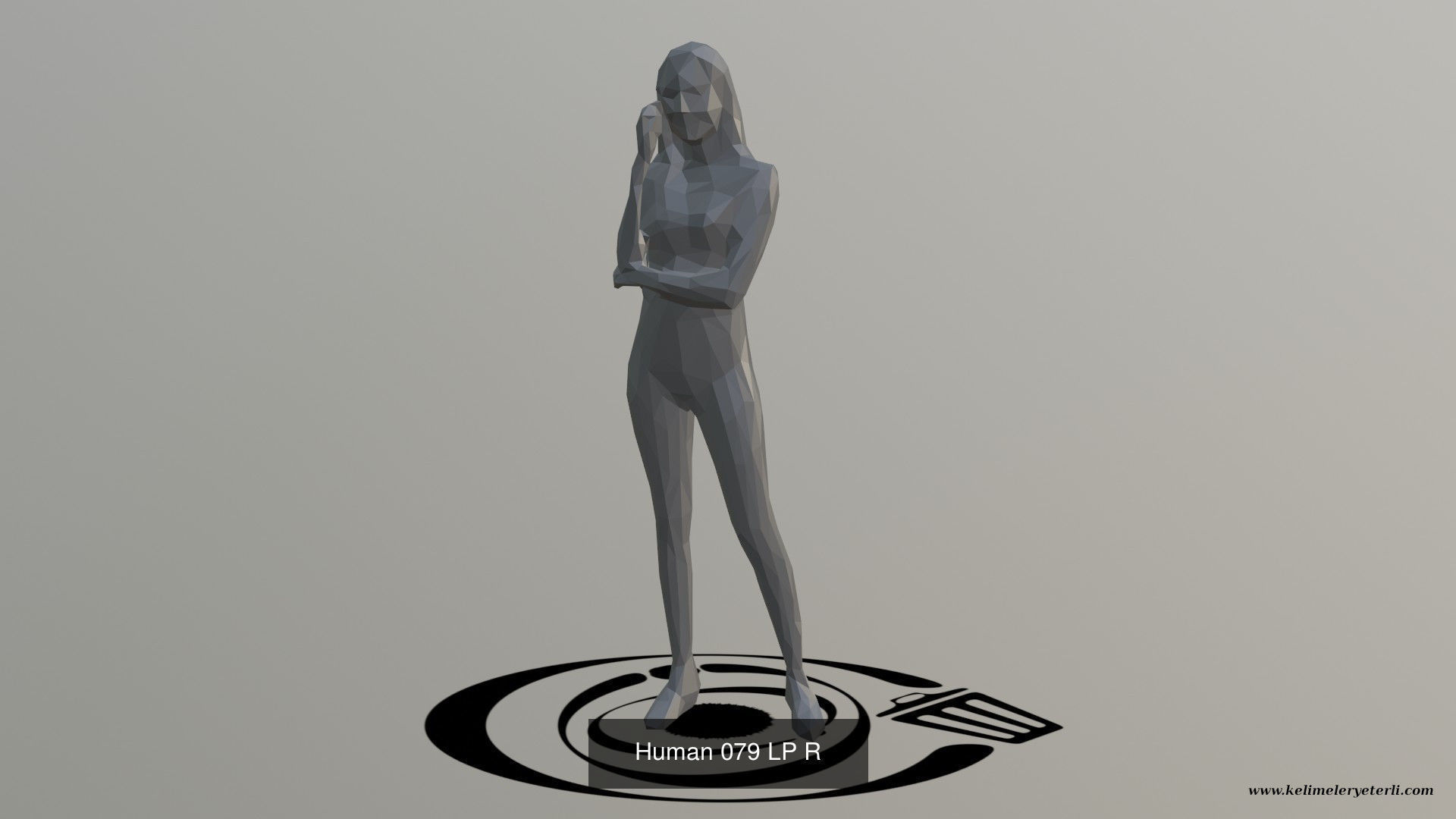 Low Poly People Pack 008 - 10 Pieces R 3D Model Collection_11