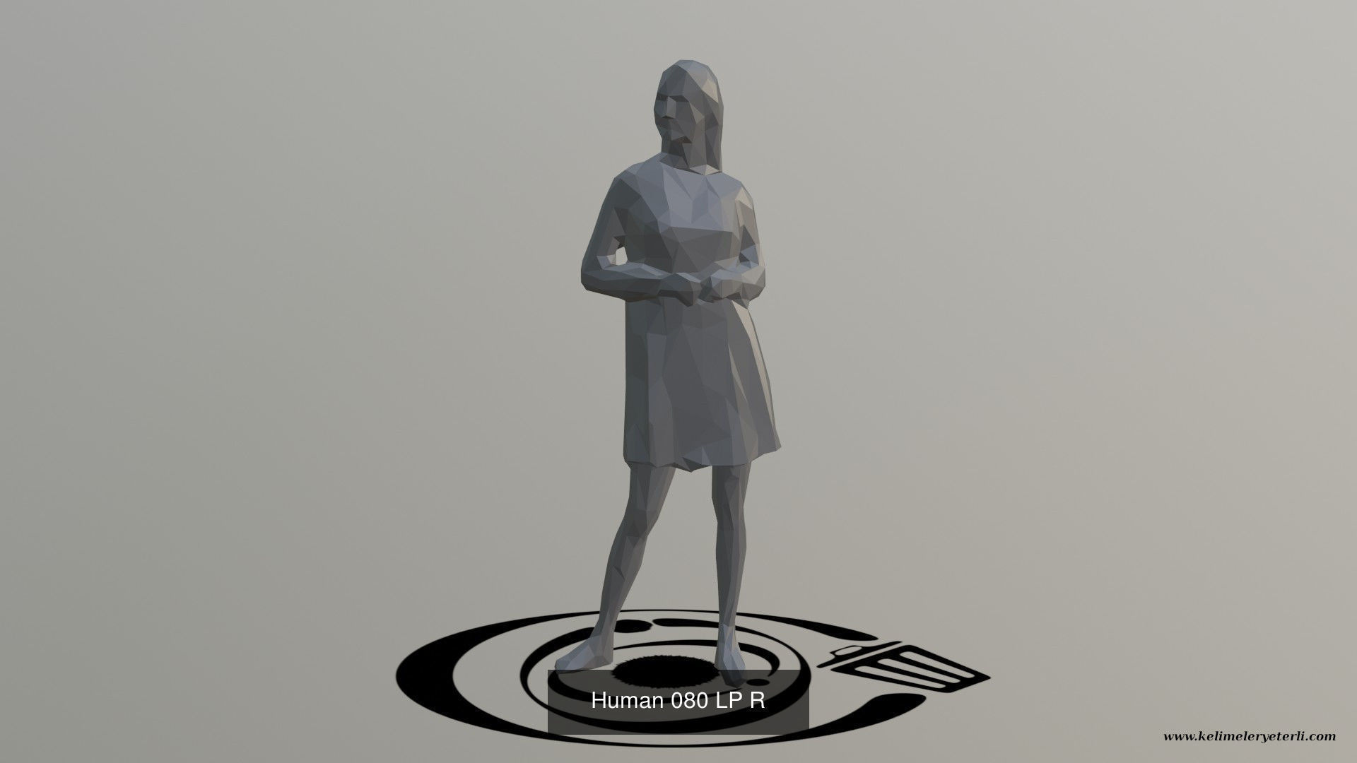 Low Poly People Pack 008 - 10 Pieces R 3D Model Collection_12