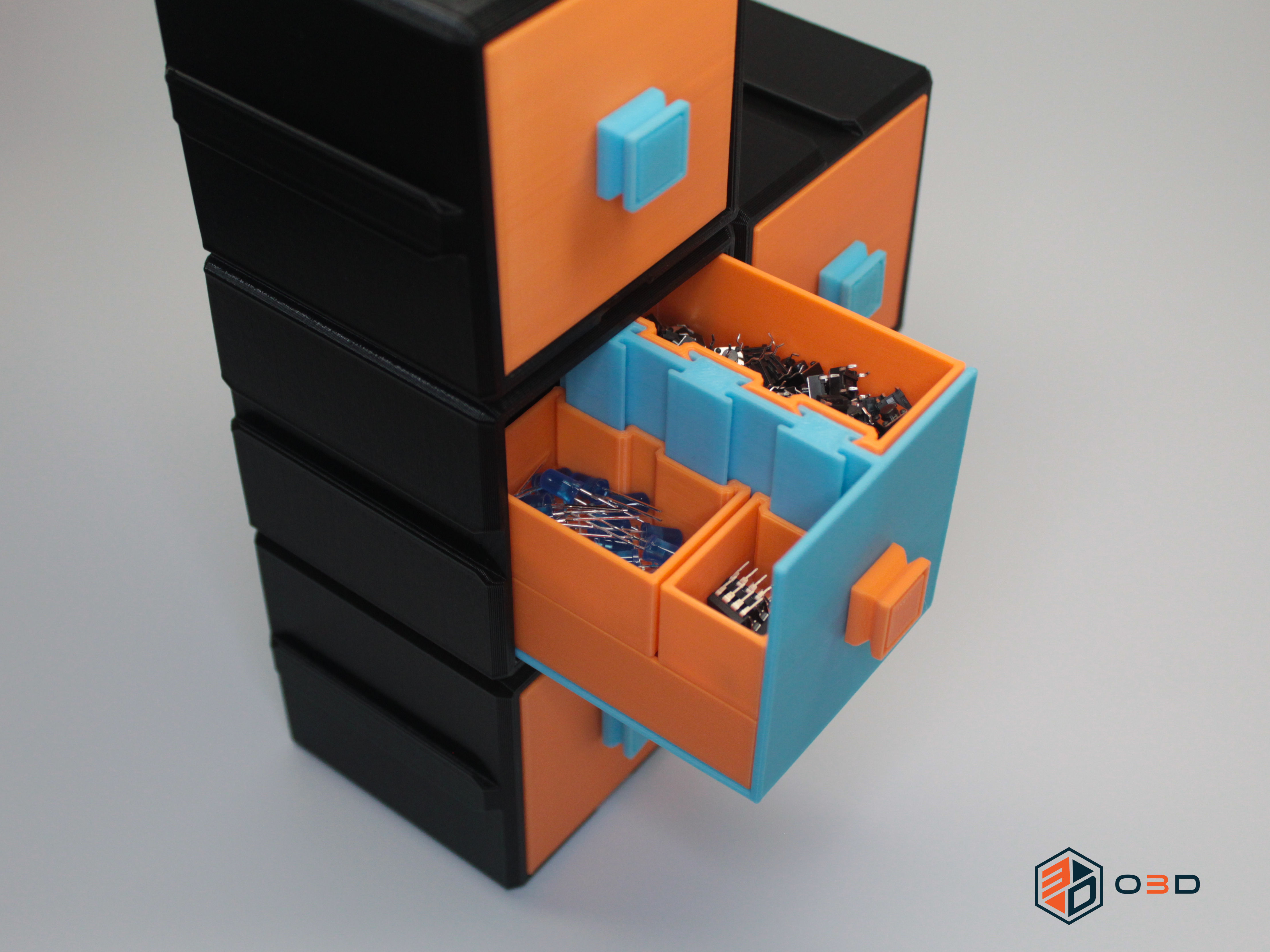 Modular Drawers Evo 3D print model_5