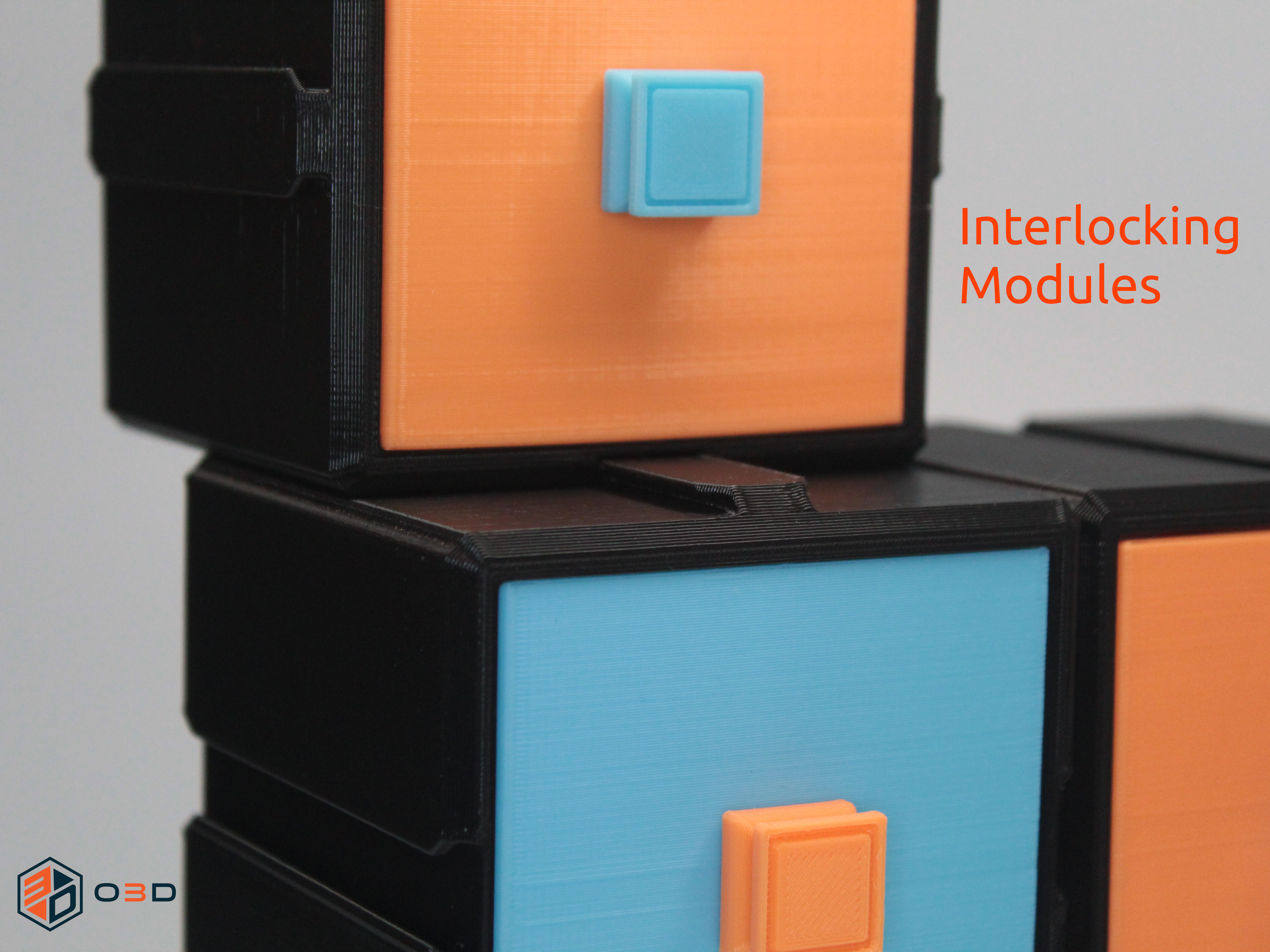 Modular Drawers Evo 3D print model_4